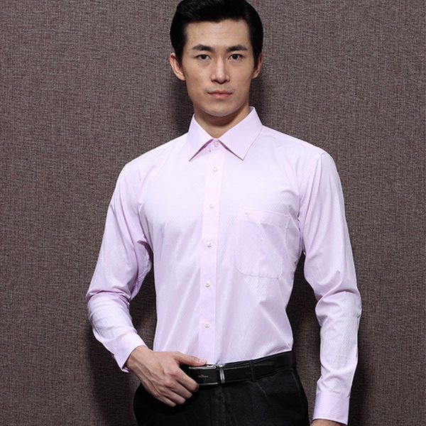 男款商務長袖襯衣