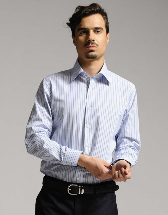 男款商務長袖襯衣