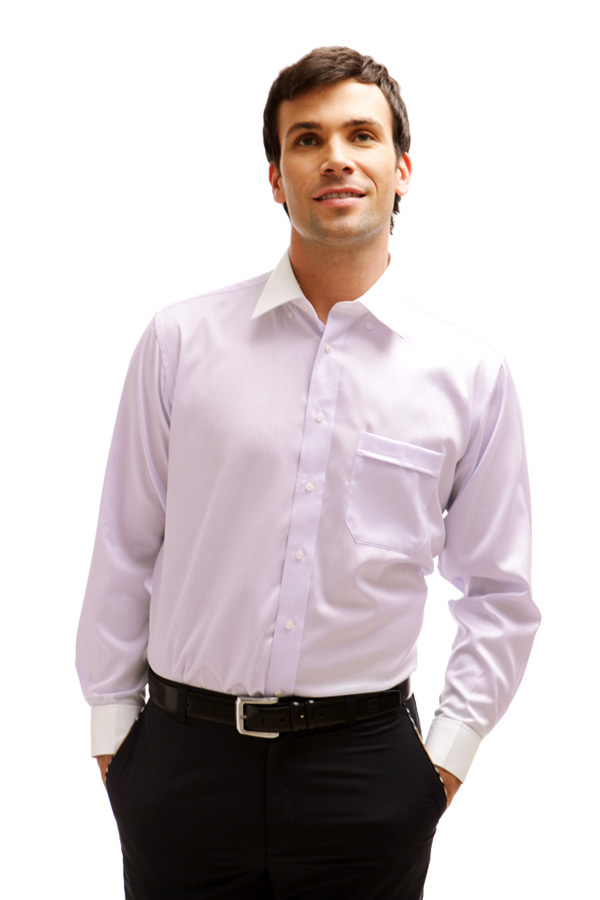 男款商務長袖襯衣